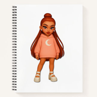 Peach Moon Hoodie Fashion Doll Notebook ノートブック