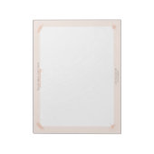 Peach Notepad Good Ideas Start Here ノートパッド (回転)