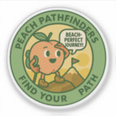 Peach Pathfinders Find Your Path シール (正面)