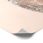 Peach Reverie | Vertical Portrait Poster (16×20) ポスター (角)