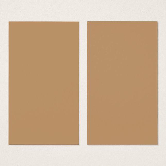 Peach Tan Color Block | Soft Wedding Design (正面&裏面)