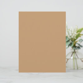 Peach Tan Color Block | Soft Wedding Design レターヘッド