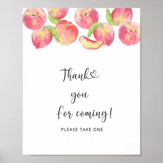 Peach \ Thank you for's 来 poster ポスター (正面)