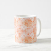 Peach Tie Dye コーヒーマグカップ (正面右)