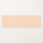 Peach  Vertical Stripped  ヨガマット (正面(横))