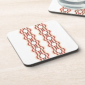 Peach Wave Symmetry コースター (左側)