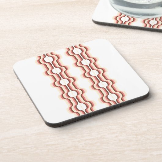 Peach Wave Symmetry コースター (左側)