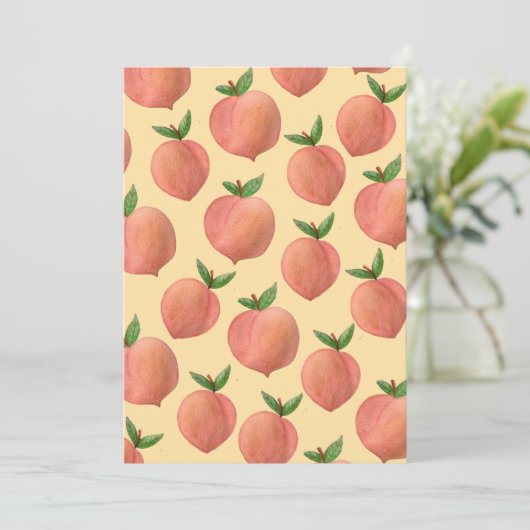 Peaches サンキューカード (スタンド正面)