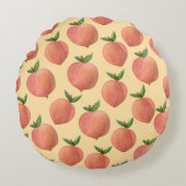 Peaches ラウンドクッション (正面)
