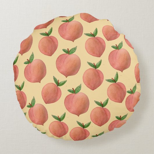 Peaches ラウンドクッション (裏面)