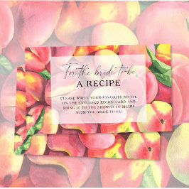 Peaches - 花嫁のためのレシピ エンクロージャーカード