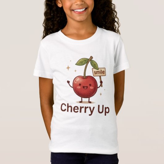 Peachify: チェリーアップ 2 tシャツ (正面)