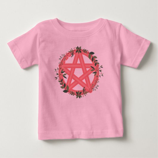 Peachy Pentacle ベビーTシャツ (正面)