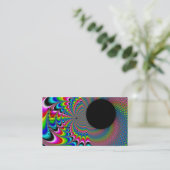 Peackock A Delic - Fractal Art 名刺 (スタンド正面)