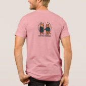 Peacoat Brand - Natural Enemies トライブレンドTシャツ (裏面)