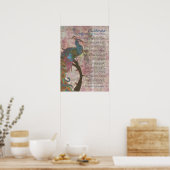 PeacockはDesiderataを指している ポスター (キッチン)