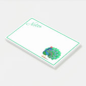 Peacockカラフル Post-Itノート ポストイット (アングル)