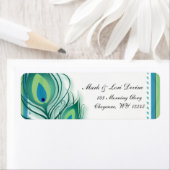 Peacockデザイインスパイアナーラベル ラベル (インサイチュ)