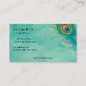 Peacock名刺 名刺 (裏面)