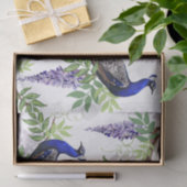 Peacock結婚の10'x15' 薄葉紙 (ギフト)