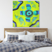 Peacock キャンバスプリント (インサイチュ (寝室))