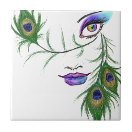 Peacock タイル (正面)