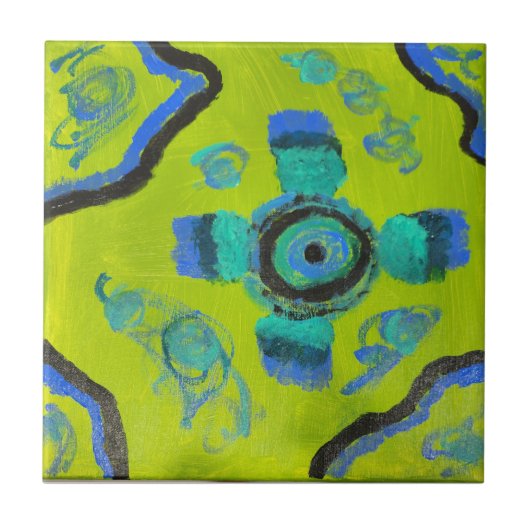 Peacock タイル (正面)