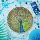 Peacock ペーパープレート (パーティー)