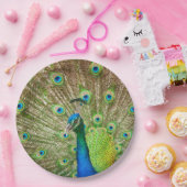 Peacock ペーパープレート (パーティー)