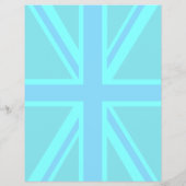 Peacock Aqua Calm保とYour Text Union Jack チラシ (裏面)