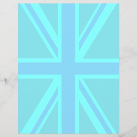 Peacock Aqua Calm保とYour Text Union Jack チラシ (裏面)