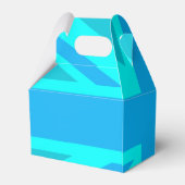 Peacock Aqua Calm保とYour Text Union Jack フェイバーボックス (裏面サイド)