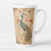 Peacock Art Morris Style カフェラテマグ (右)