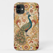 Peacock Art Morris Style Case-Mate iPhoneケース (裏面)