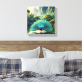 Peacock arts キャンバスプリント (インサイチュ (寝室))