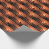 Peacock at Sunrise ラッピングペーパー (角)