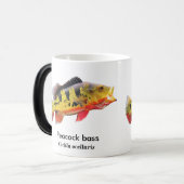 Peacock bass モーフィングマグカップ (正面左)
