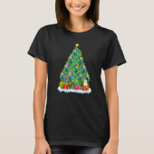 Peacock Bird  Xmas Holiday  Peacock Christmas Tree Tシャツ (正面)