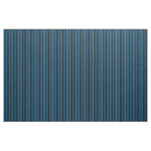 peacock blue and black stripes ファブリック (ファットクウォーター)