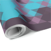 peacock blue, purple, topaz blue and thunder ラッピングペーパー (ロールコーナー)