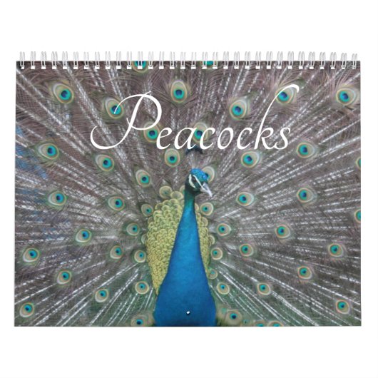 Peacock Calendar カレンダー (カバー)