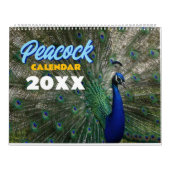 Peacock Calendar 2026 Wall Photo  カレンダー (カバー)