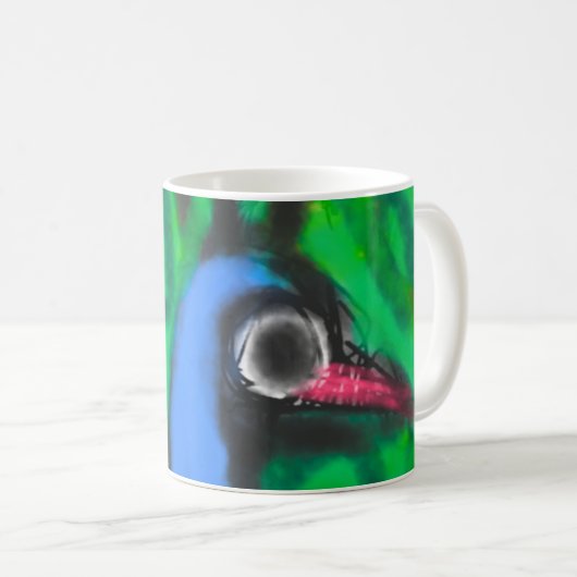 Peacock Coffee Mug コーヒーマグカップ (正面右)
