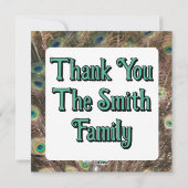 Peacock Dancer B シーズンカード (裏面)