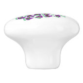 Peacock Design Personalised セラミックノブ (側面)