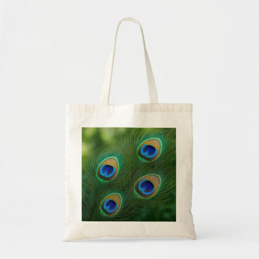 Peacock design Tote Bag トートバッグ (正面)