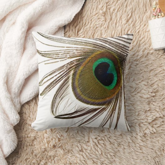 Peacock Feather クッション (ブランケット)