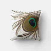 Peacock Feather   クッション (正面)