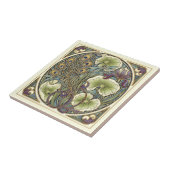 Peacock Feather Art Nouveau Pat#7 ID1193 タイル (側面)