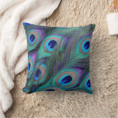 Peacock Feathers クッション (ブランケット)